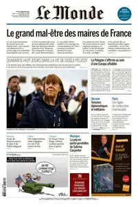 Le Monde du Jeudi 21 Novembre 2024