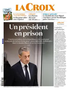 La Croix - 26 Septembre 2025