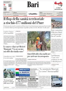 la Repubblica Bari - 24 Settembre 2025