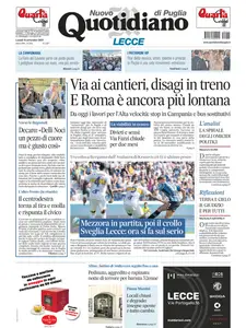 Quotidiano di Puglia Lecce - 15 Settembre 2025