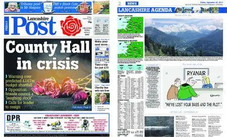 Lancashire Evening Post – September 29, 2017