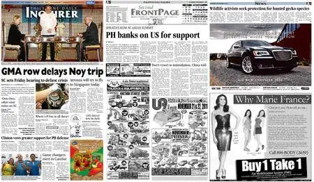 Philippine Daily Inquirer – November 17, 2011