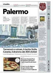la Repubblica Palermo - 27 Dicembre 2018