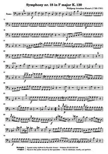 MozartWA - Symphony nr. 18 in F major K. 130