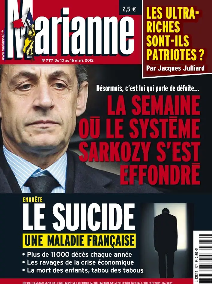 Marianne 777 - 10 au 16 Mars 2012