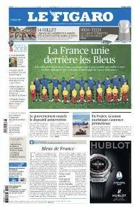 Le Figaro du Samedi 14 et Dimanche 15 Juillet 2018