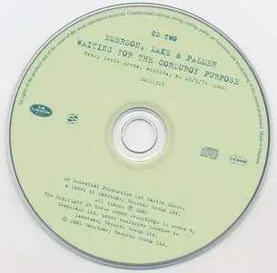 Emerson, Lake & Palmer - The Original Bootleg Series from The Manticore Vaults Vol. 2 Set 2 (2001) {2CD Castle Music rec 1974}