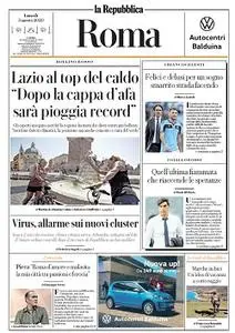 la Repubblica Roma - 3 Agosto 2020