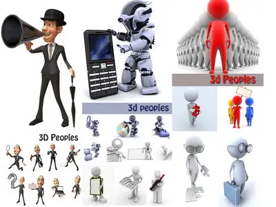 3d peoples 2,3,4