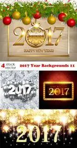 Vectors - 2017 Year Backgrounds 11