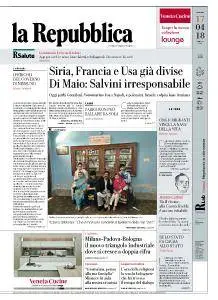 la Repubblica - 17 Aprile 2018