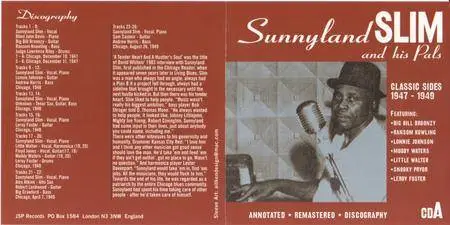 Sunnyland Slim and his Pals - The Classic Sides 1947-1953 (2006) [4CD Box Set]
