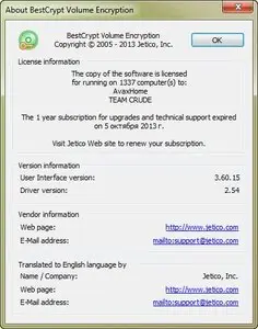 BestCrypt Volume Encryption 3.60.15