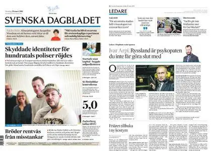 Svenska Dagbladet – 28 mars 2018