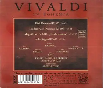 Ensemble Inegal - Vivaldi: In Bohemia (2009)