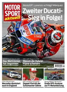 MOTORSPORT aktuell – 16. August 2018