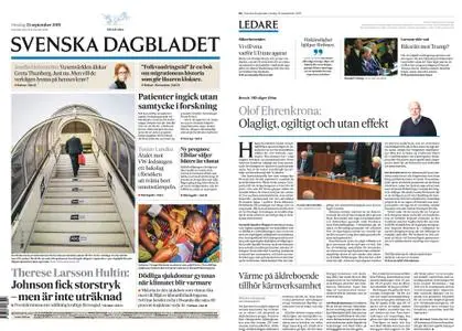 Svenska Dagbladet – 25 september 2019