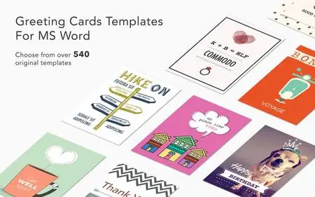 Greeting Card Expert - Templates for MS Word 2.1