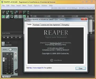Cockos REAPER 4.54 (x86/x64) Portable