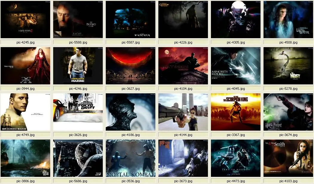 Movie Poster Assorted Wallpapers