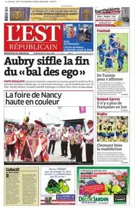 L'Est Républicain du 30 Mai 2010