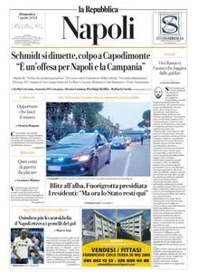 la Repubblica Napoli - 7 Aprile 2024