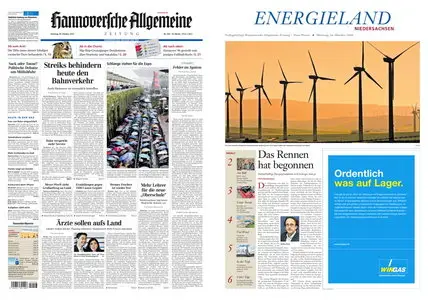 Hannoversche Allgemeine Zeitung - 26.10.2010