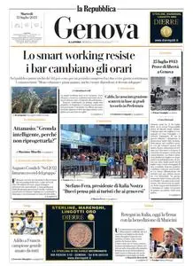 la Repubblica Genova - 25 Luglio 2023