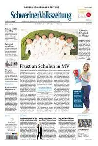 Schweriner Volkszeitung Gadebusch-Rehnaer Zeitung - 19. April 2018