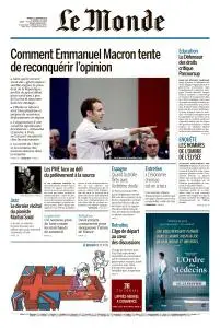 Le Monde du Mardi 22 Janvier 2019
