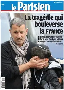 Le Parisien + Cahier Paris du Mardi 20 Mars 2012