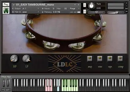 Loops De La Creme Easy Tambourine KONTAKT