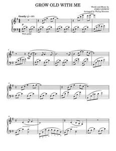 Grow Old With Me - John Lennon, Mary Chapin Carpenter (Piano Solo)