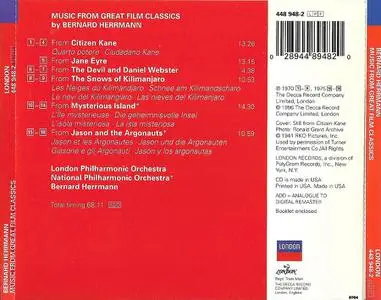 London Philharmonic Orchestra, National Philharmonic Orchestra - Music from Great Film Classics by Bernard Herrmann (1996)