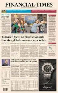 Financial Times Middle East - October 10, 2022