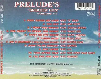 VA - Prelude's Greatest Hits Volume I-VI (1988-1995) {Unidisc} **[RE-UP]**
