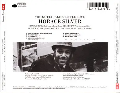 Horace Silver - You Gotta Take a Little Love (1969) [RVG Remastered 2007]