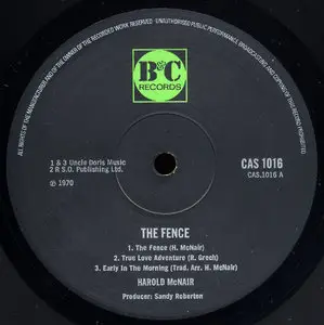 Harold McNair - The Fence (B&C 1970) 24-bit/96kHz Vinyl Rip