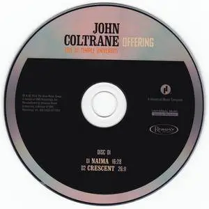 John Coltrane - Offering: Live At Temple University (2014) {2CD Set Impulse!-Resonance Records B0019632-02 rec 1966}