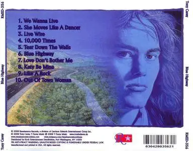 Tony Carey - Blue Highway (1985) [Renaissance Records RMED-0356, USA]