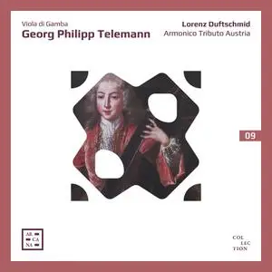 Lorenz Duftschmid, Armonico Tributo Austria - Telemann: Viola di Gamba - Concertos, Quartet, Sonatas with solo bass viol (2020)