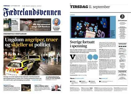 Fædrelandsvennen – 11. september 2018