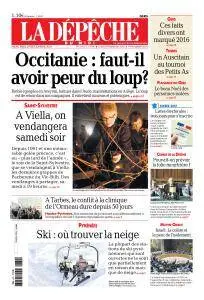 La Dépêche du Midi du Mercredi 28 Décembre 2016