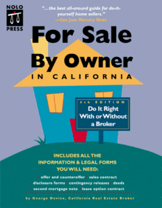 For Sale by Owner in California - 4th Edition  { Repost }