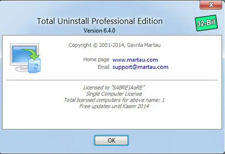 Total Uninstall Pro 6.4.0 Multilanguage + Portable