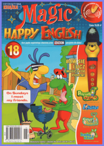 ENGLISH COURSE • Magic Happy English 18 • BOOK with CD-ROM (2014)