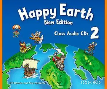 ENGLISH COURSE • Happy Earth • Level 2 • New Edition • AUDIO • Class CDs (2009)