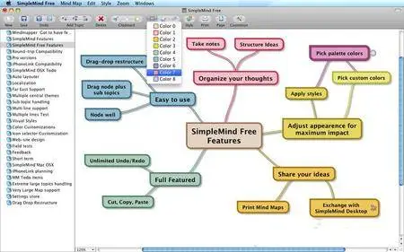 SimpleMind 1.18 Full Edition Mac OS X