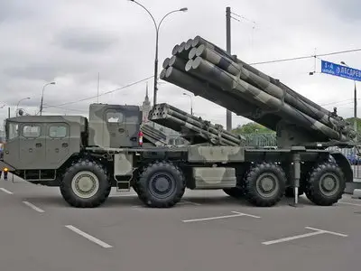 9K58 Smerch Walk Araund