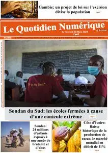 Quotidien Numérique d'Afrique N.2392 - 22 Mars 2024